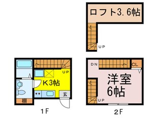 ベルドーム大江の物件間取画像